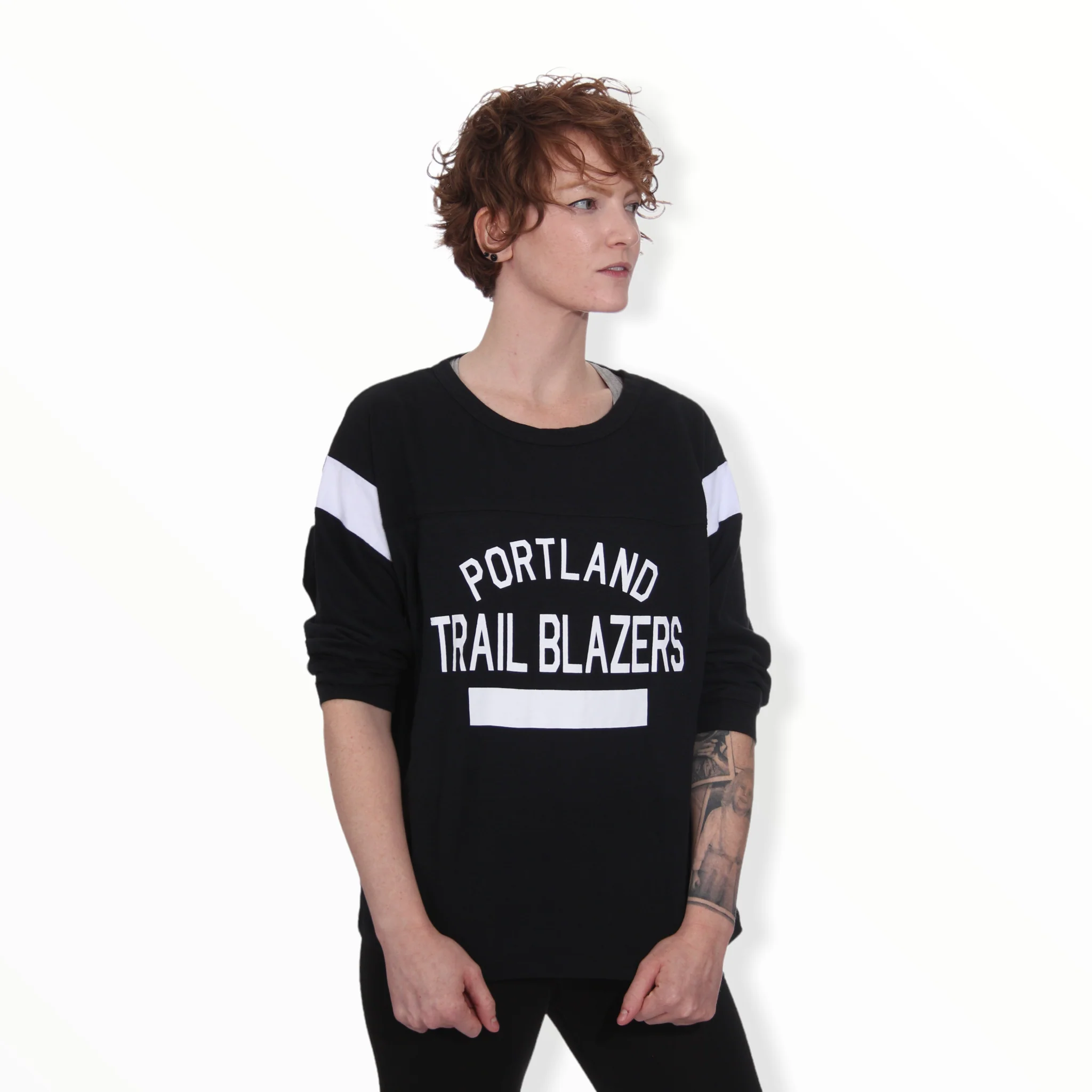 Portland Trail Blazers Sportiqe Women's 3/4 Sleeve T-shirt - Image 7