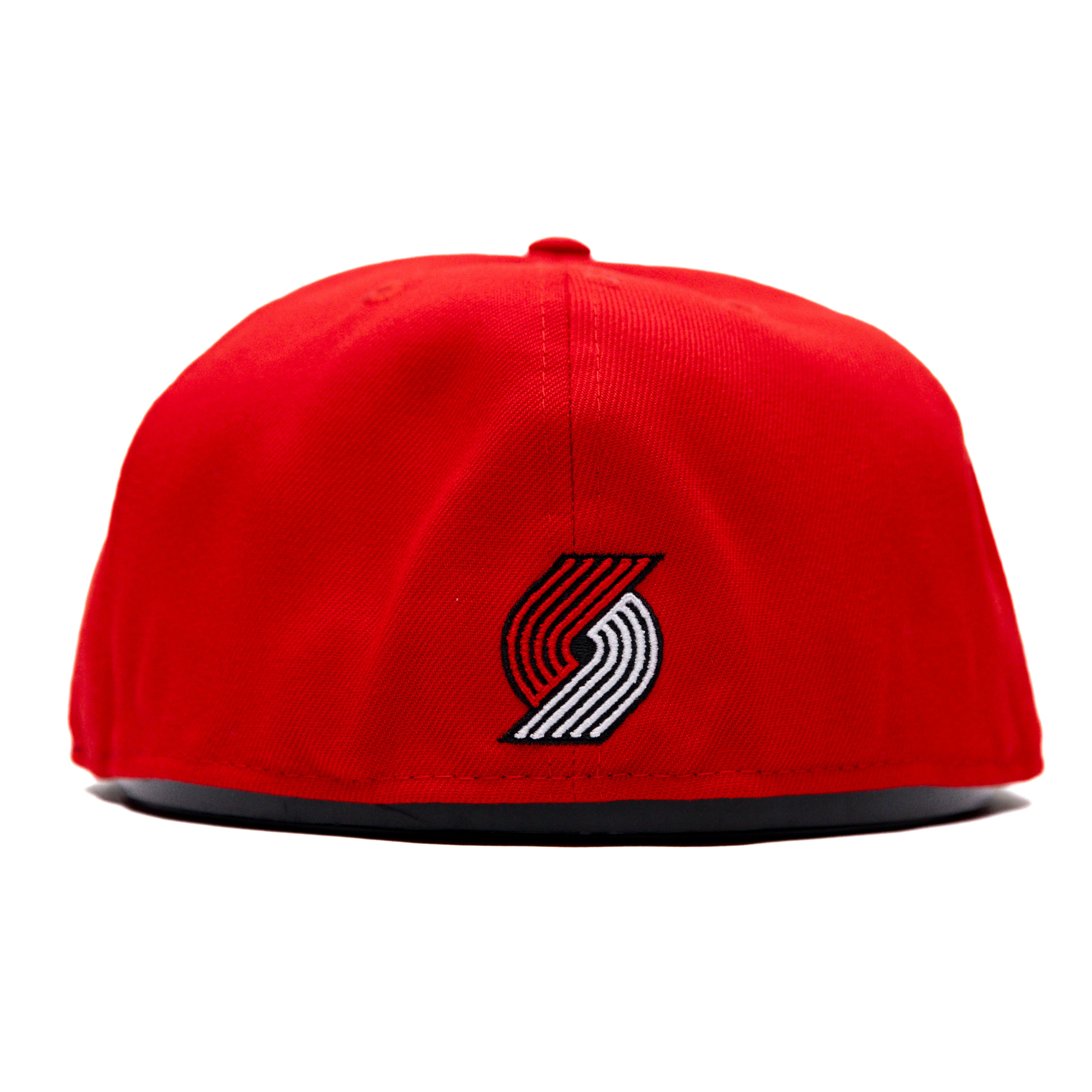 Rip City Paisley Red Fitted Hat - Image 4