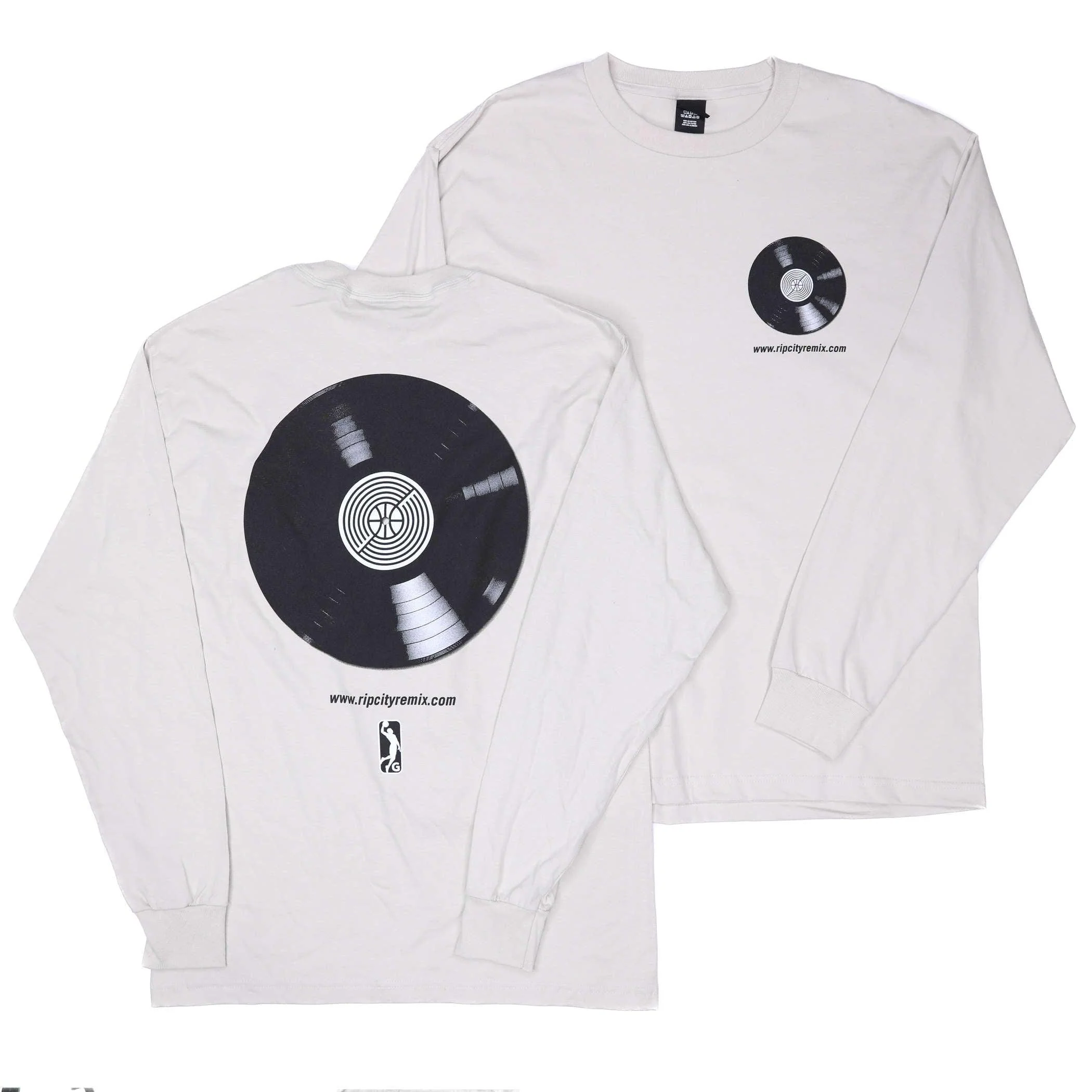 Rip City Remix Long Sleeve Record Tee - Image 3