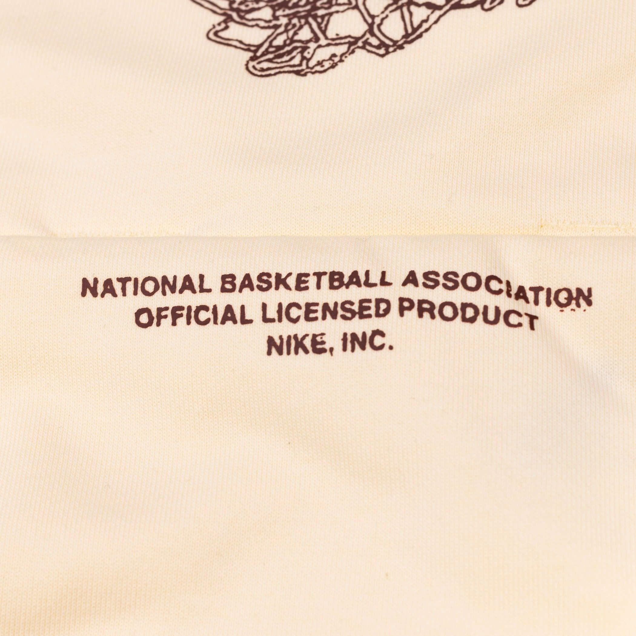 Nike Standard Issue Cream Swish Hoodie - Image 5