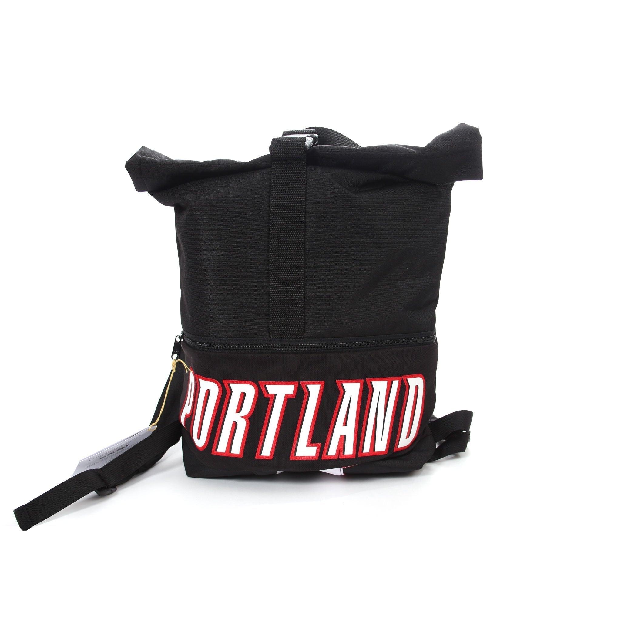 Upcycled Looptworks Roll Top Backpack