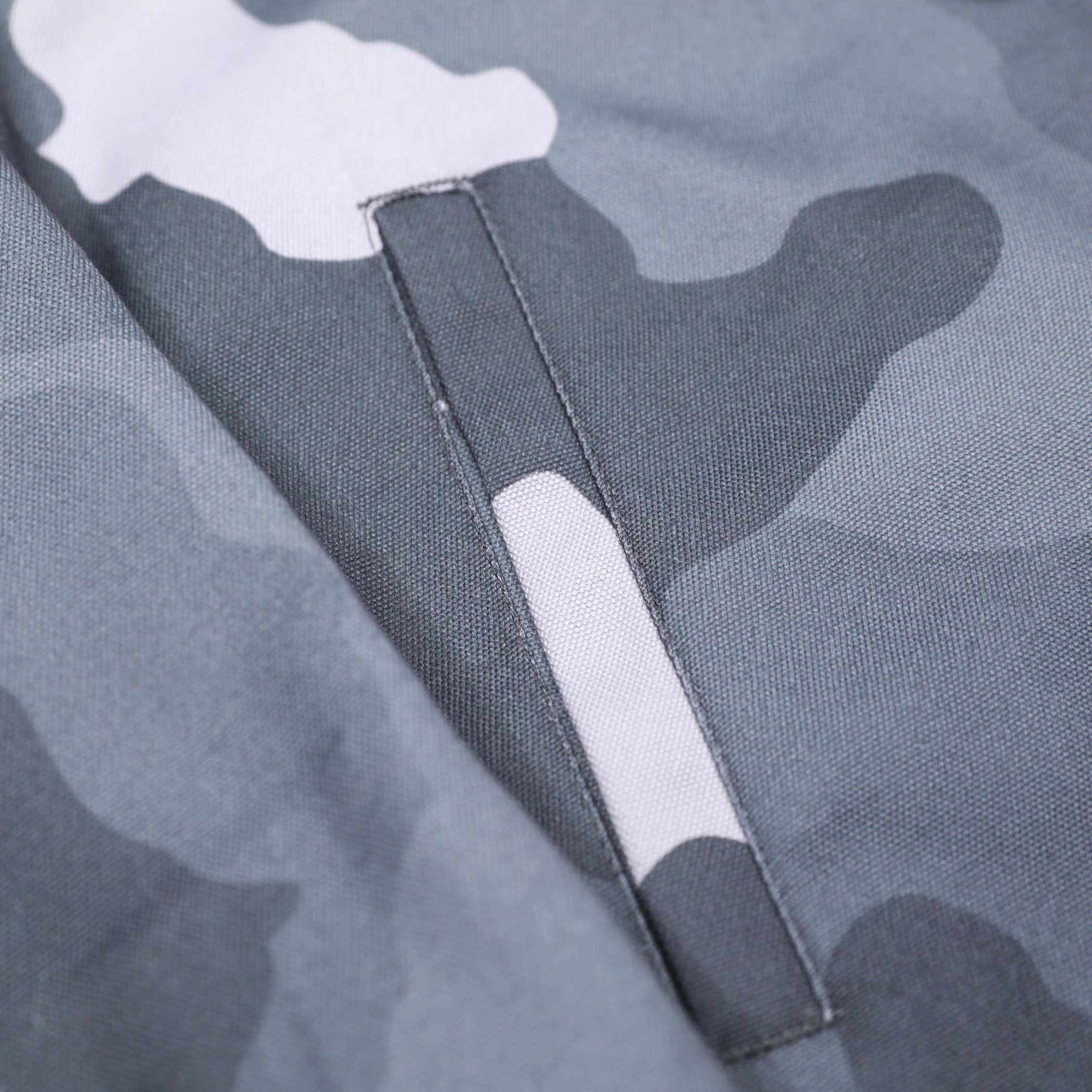 Wild Collective Gray Camoflauge Bomber - Image 5