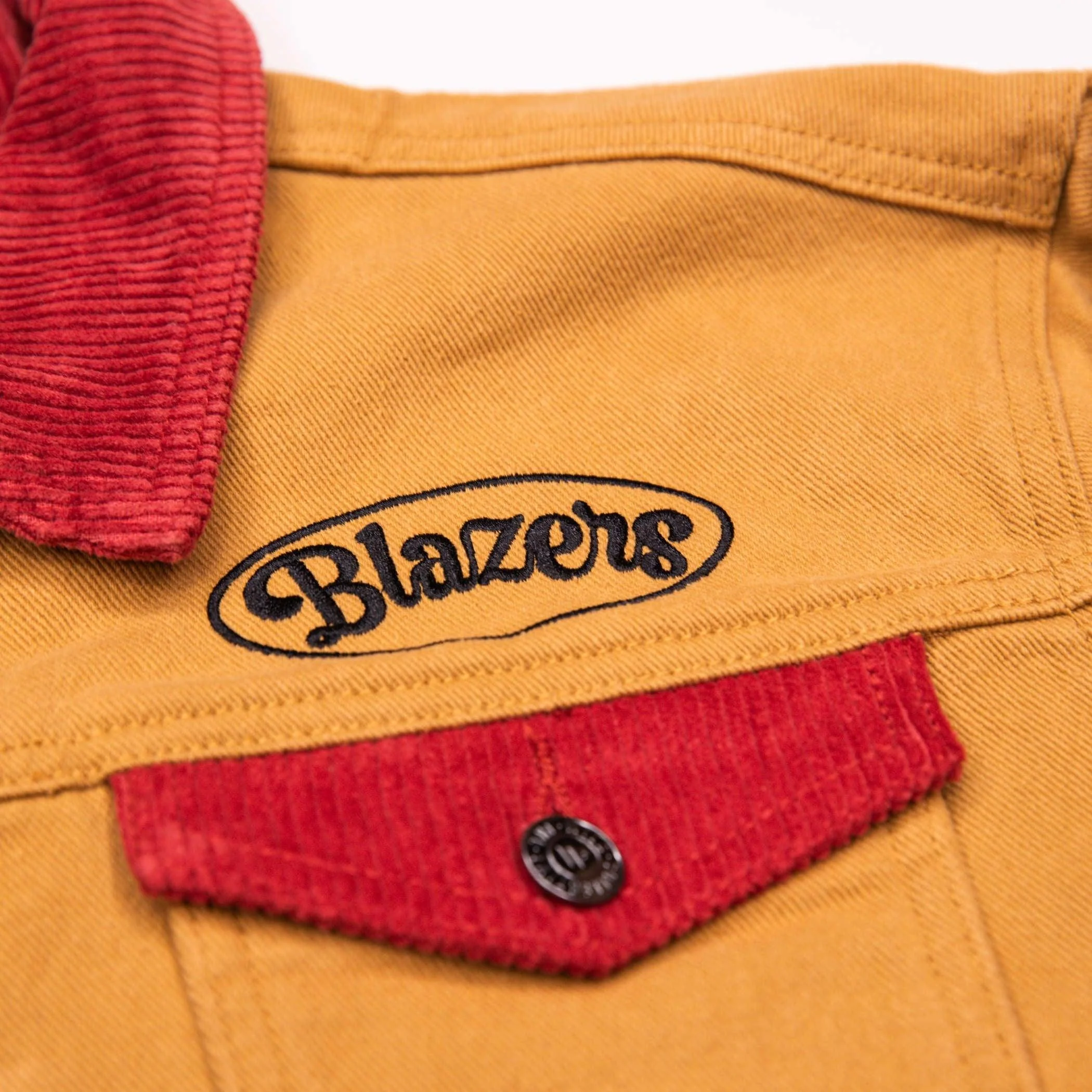 Wild Collective Women's Mustard Denim Jacket - Image 3