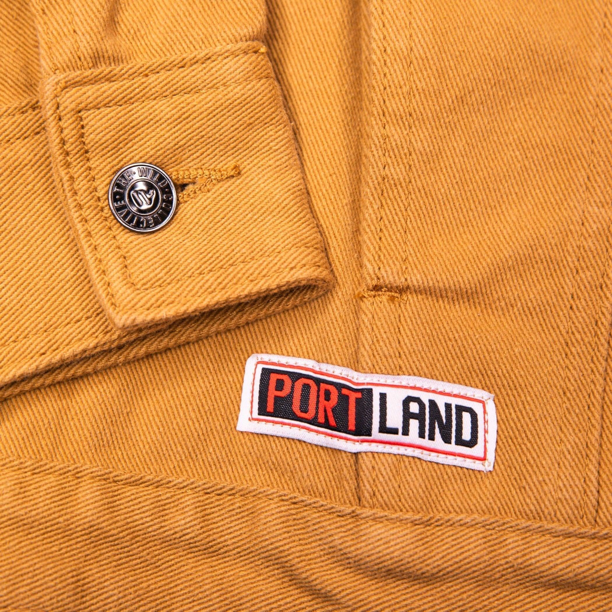 Wild Collective Women's Mustard Denim Jacket - Image 4