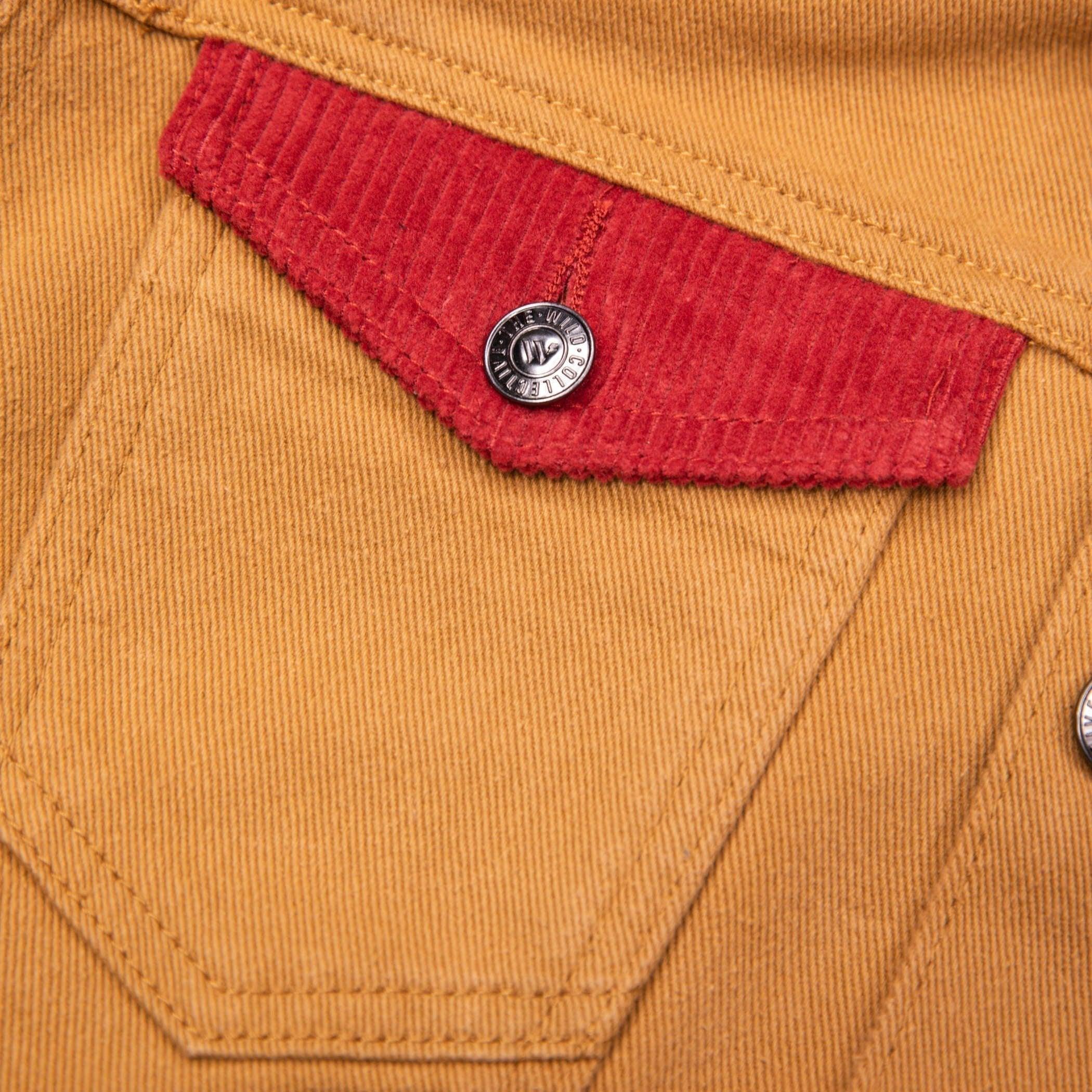 Wild Collective Women's Mustard Denim Jacket - Image 5