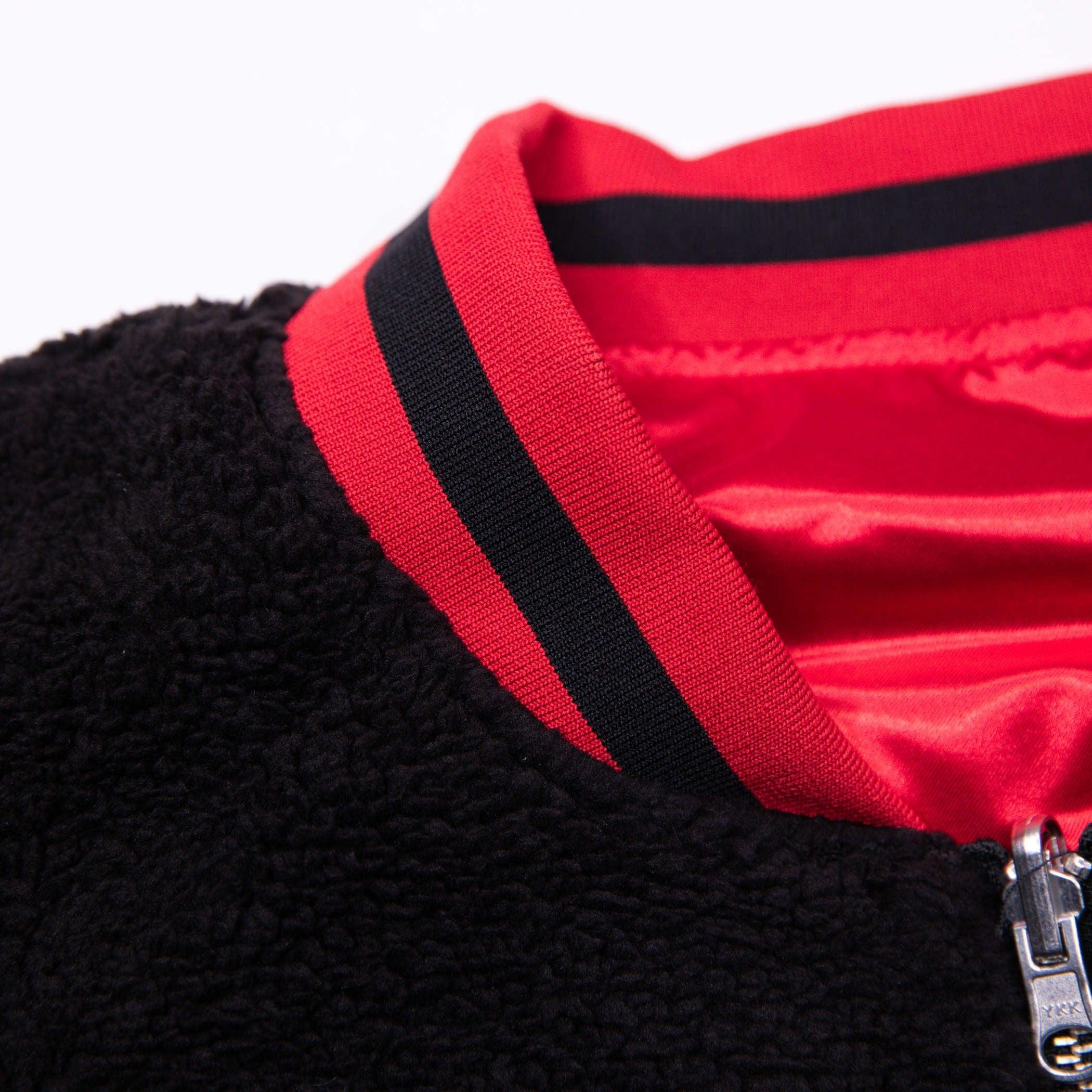 Wild Collective Women's Reversible Sherpa Bomber Jacket - Image 3