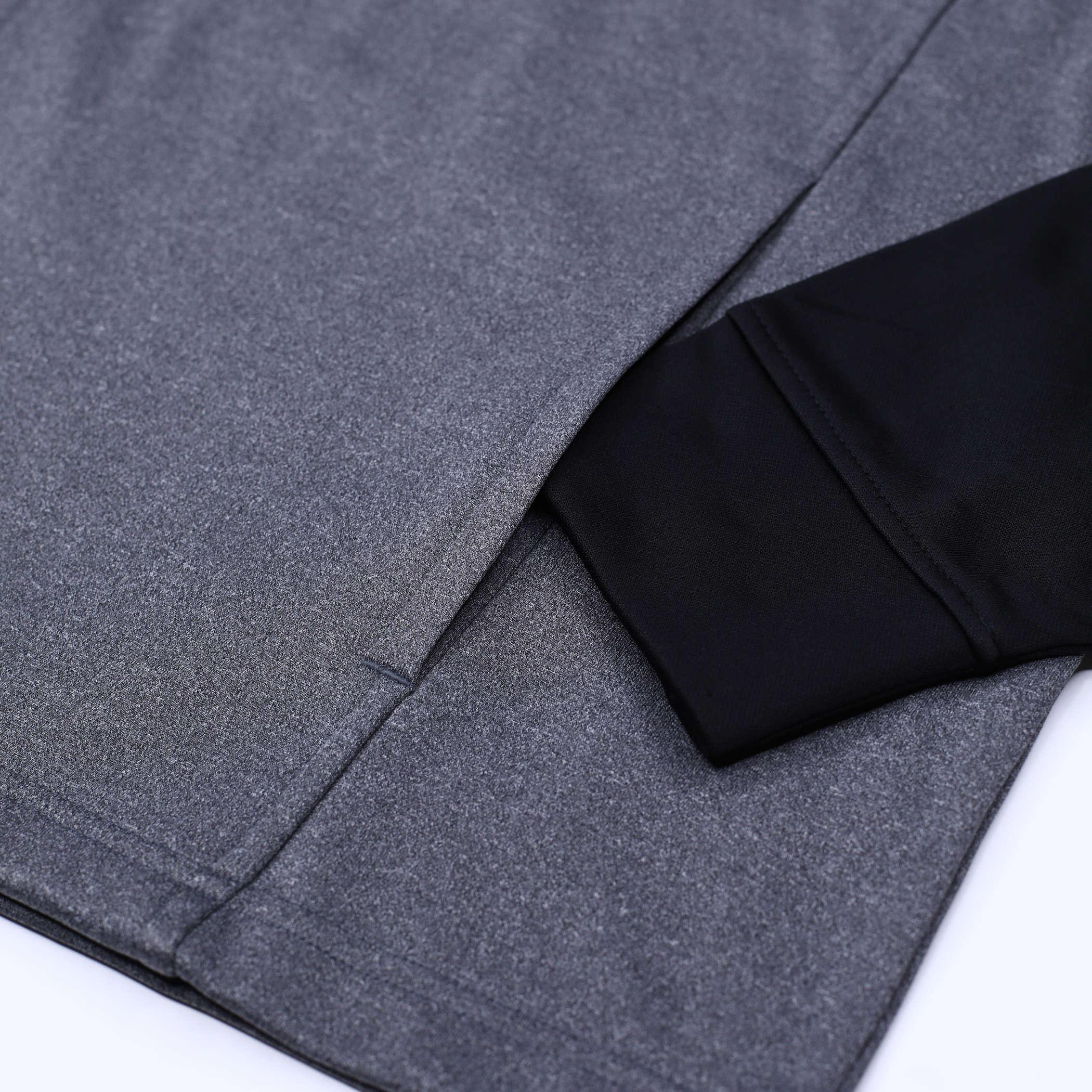Black & Gray Winter Camp Fleece Hoodie - Image 4