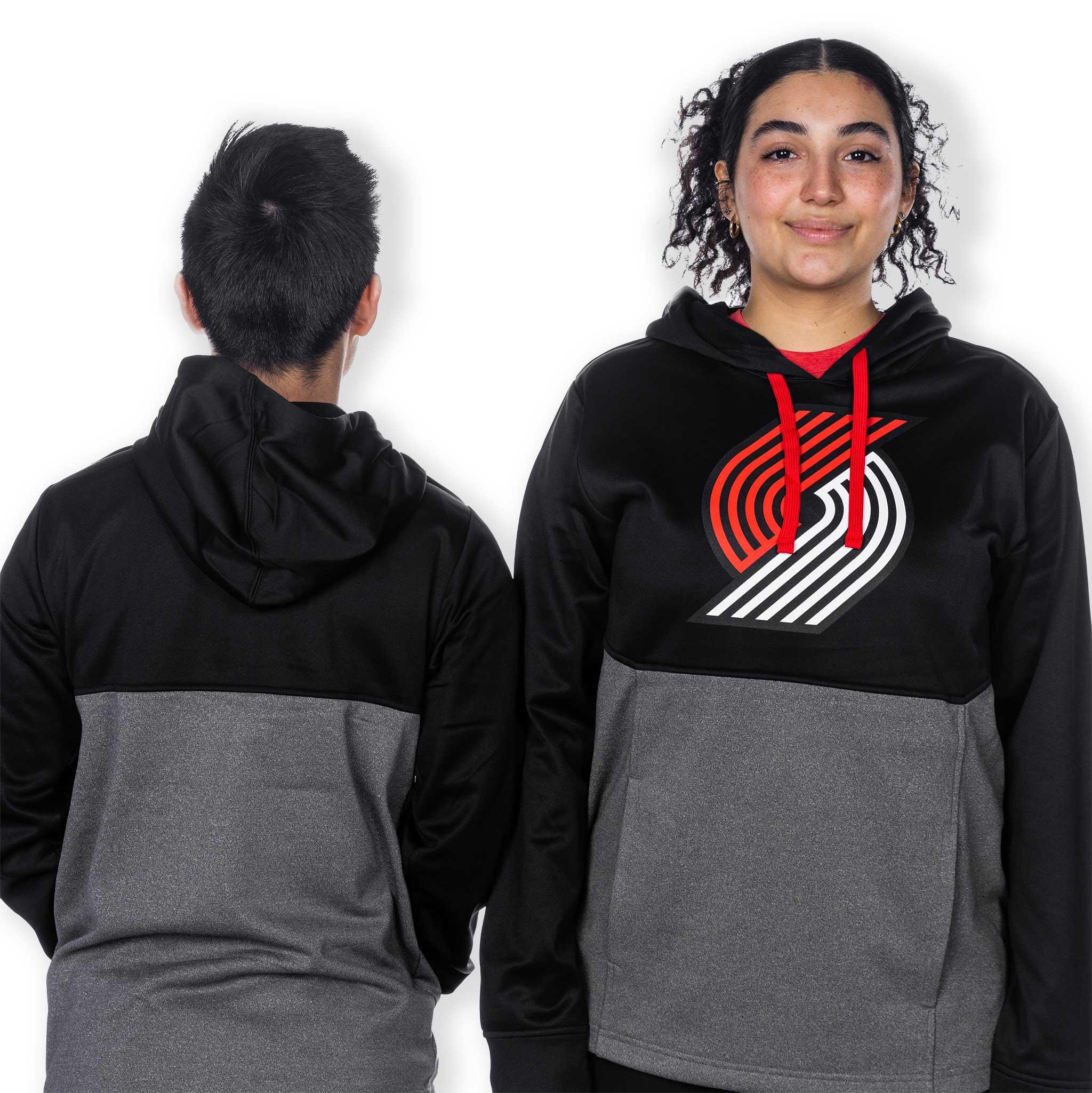Black & Gray Winter Camp Fleece Hoodie - Image 6