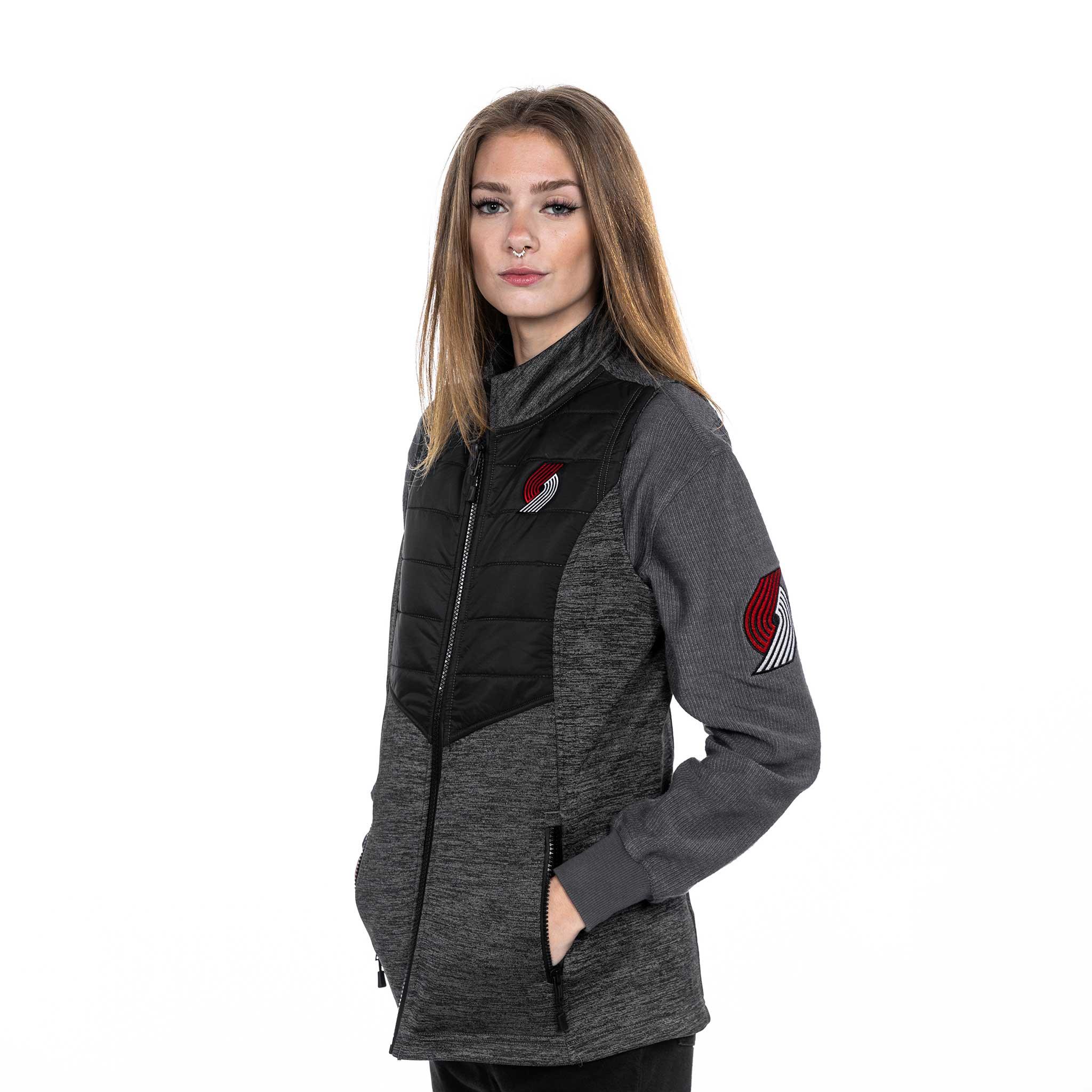 Women's Autumn Black Vest Jacket - Image 3