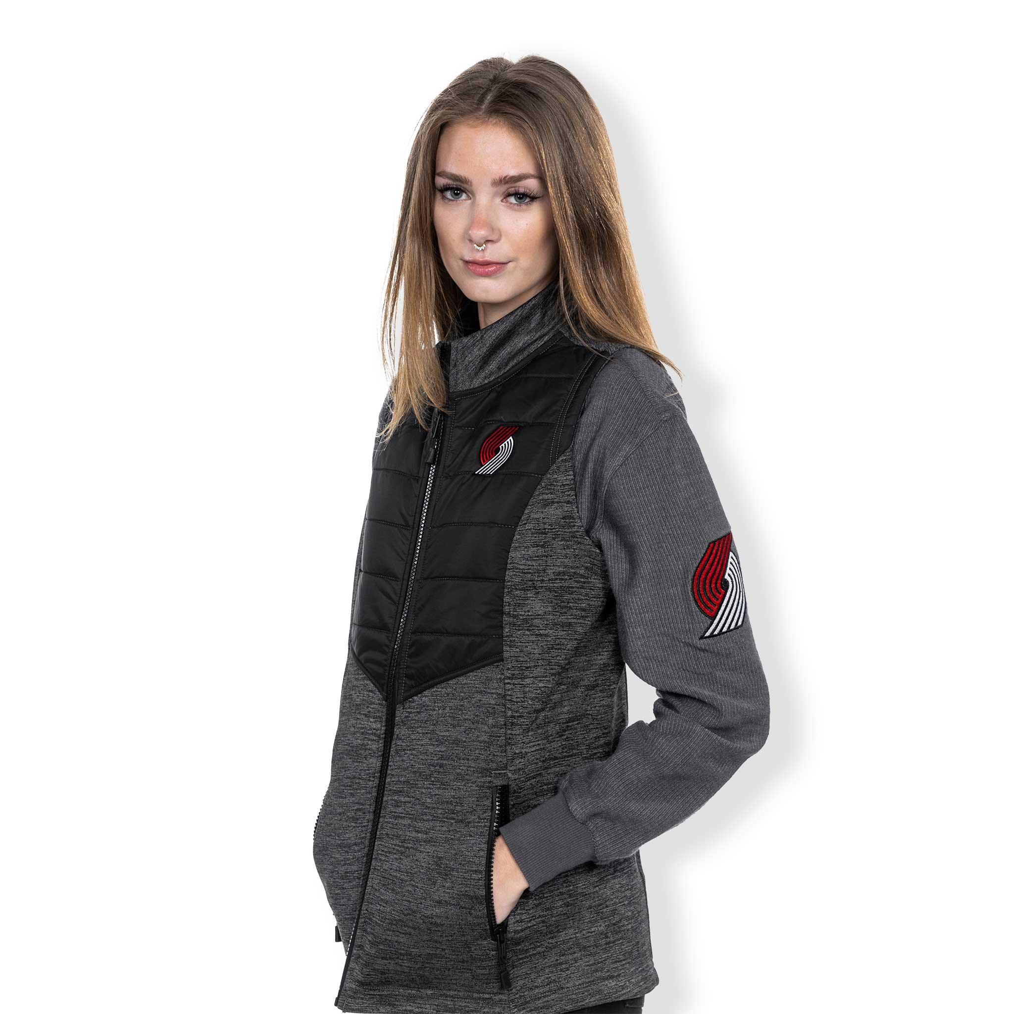 Women's Autumn Black Vest Jacket - Image 6