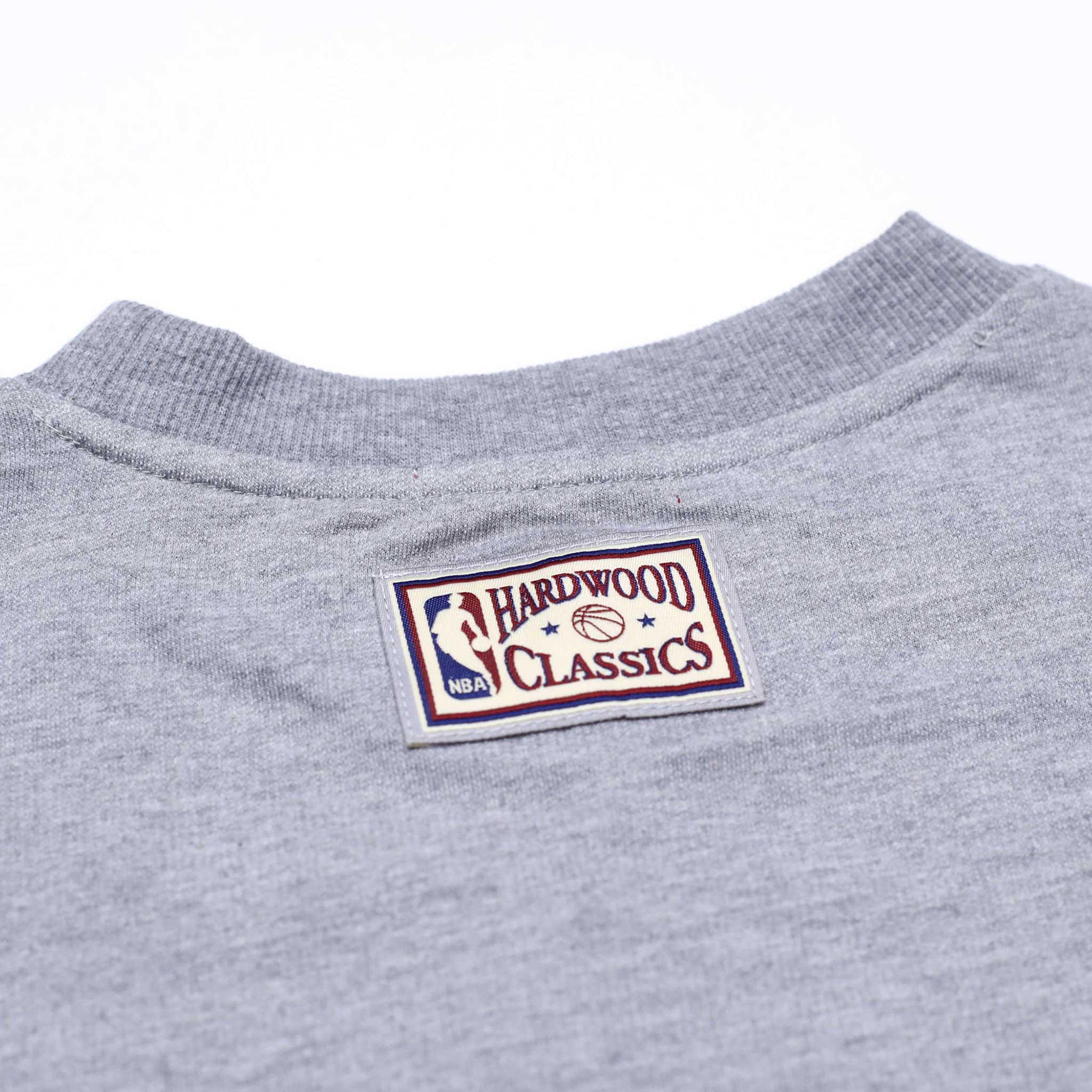 Mitchell & Ness Women's Big Face Gray Crewneck - Image 6