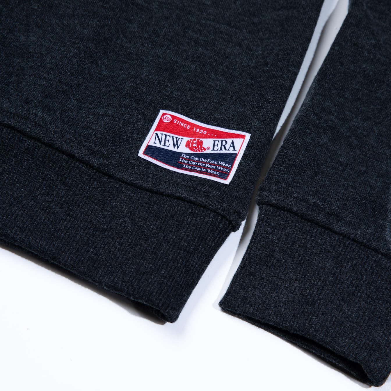 New Era Women's Blocked Black Snap Crewneck - Image 6