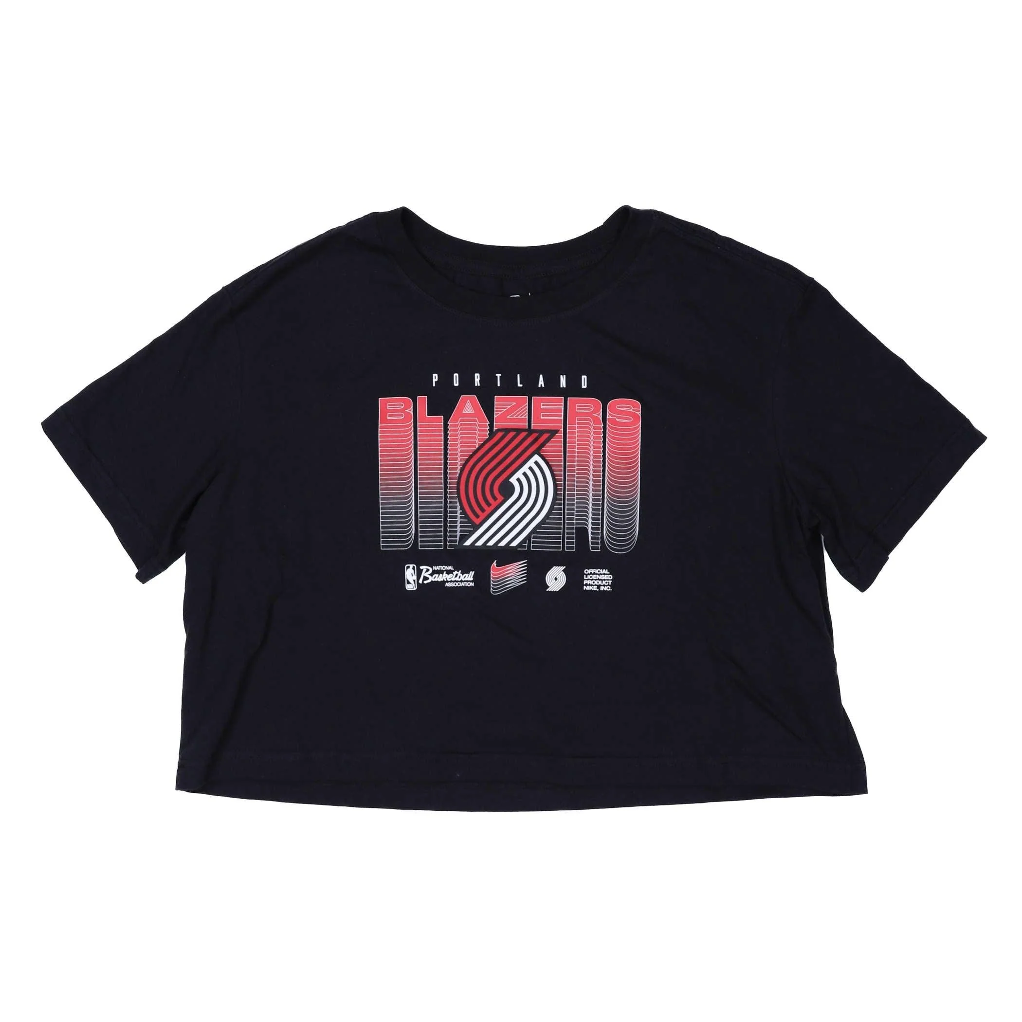 Nike Women's Courtside Black Crop Top