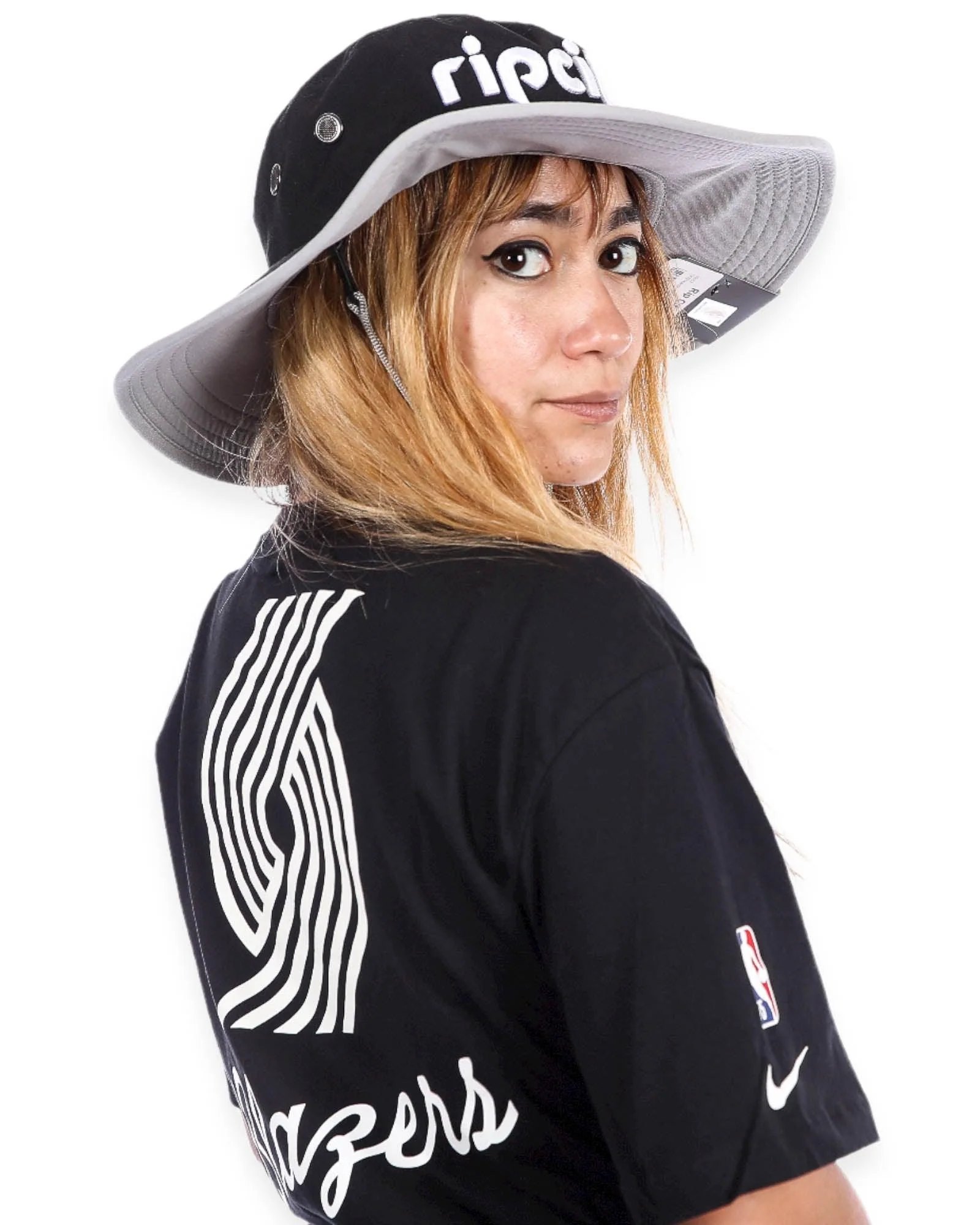 Nike Women's Black Courtside T-Shirt - Image 5