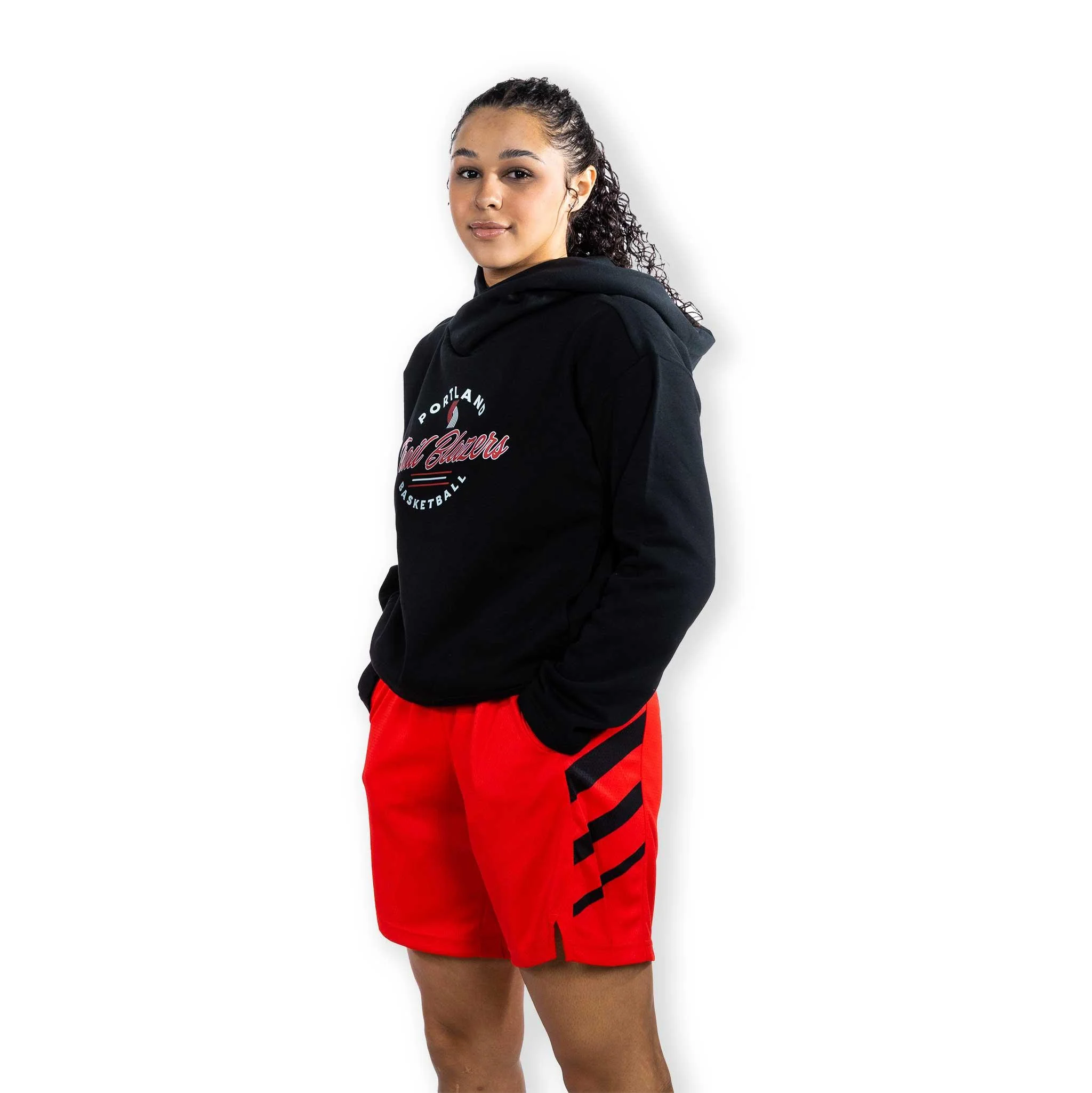 Women's Black Evian Hoodie - Image 3