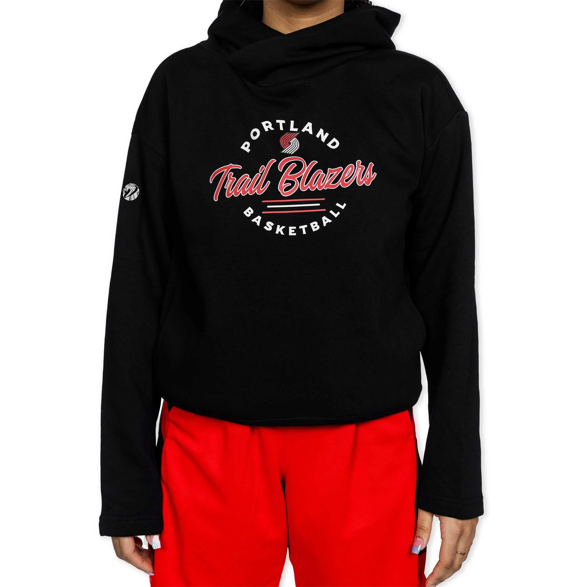 Women's Black Evian Hoodie - Image 5