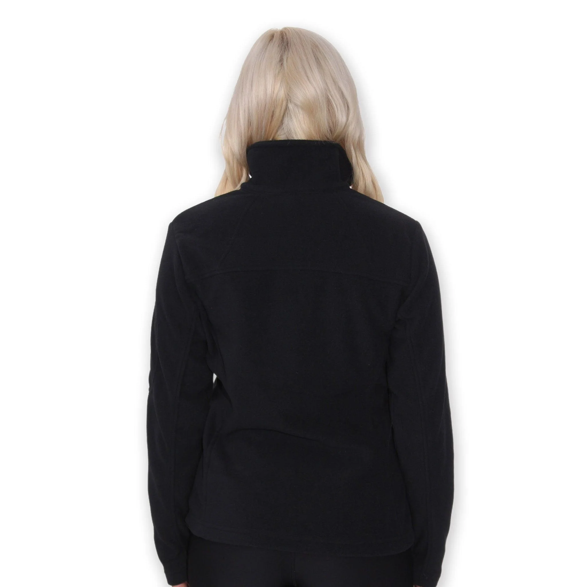 Columbia Sportswear Women's Give And Go Black Fleece Jacket - Image 12