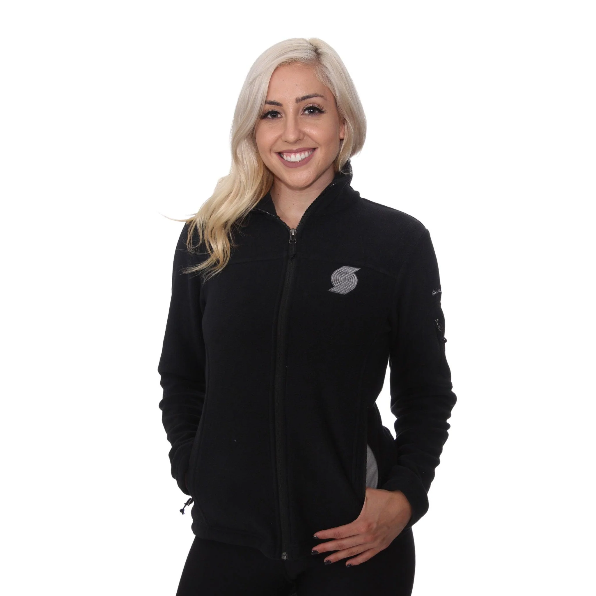 Columbia Sportswear Women's Give And Go Black Fleece Jacket - Image 13