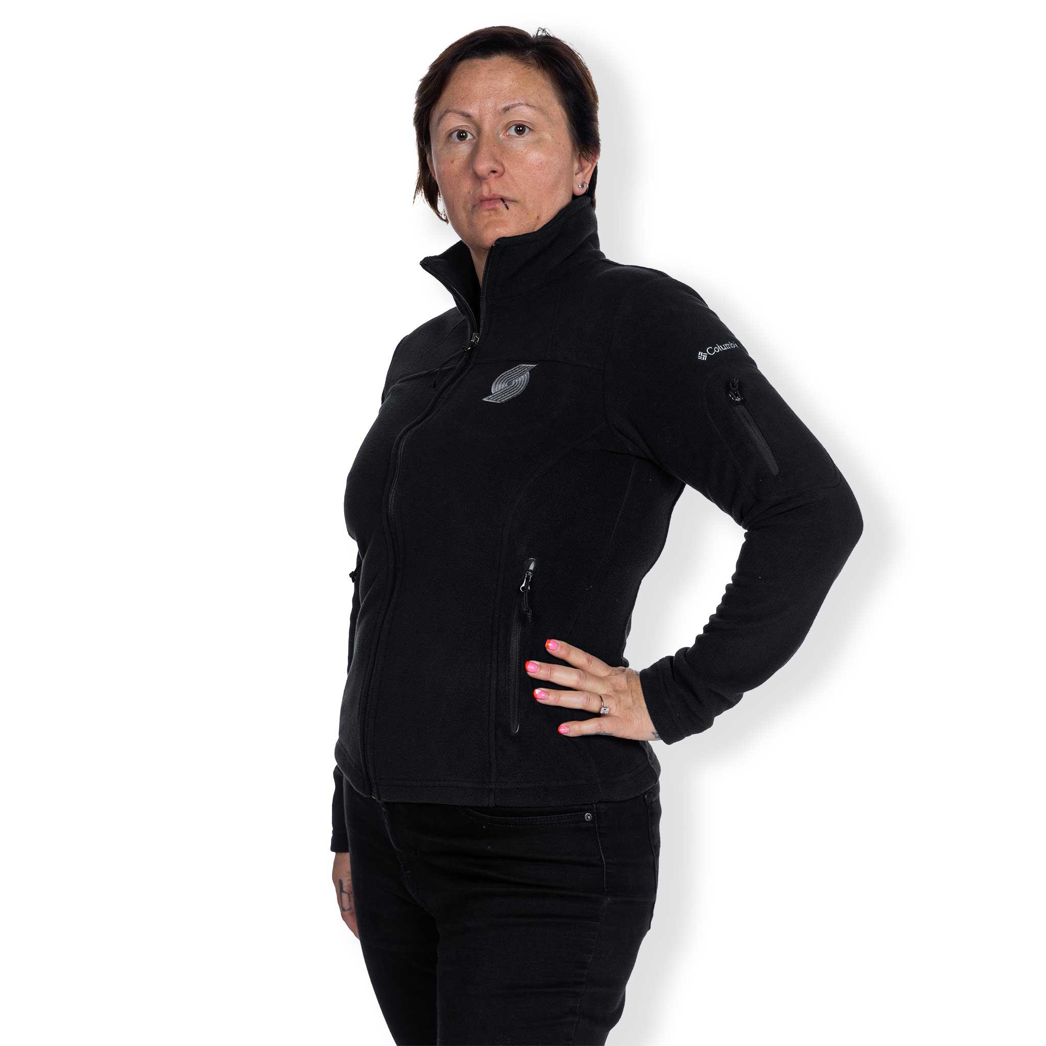 Columbia Sportswear Women's Give And Go Black Fleece Jacket - Image 4