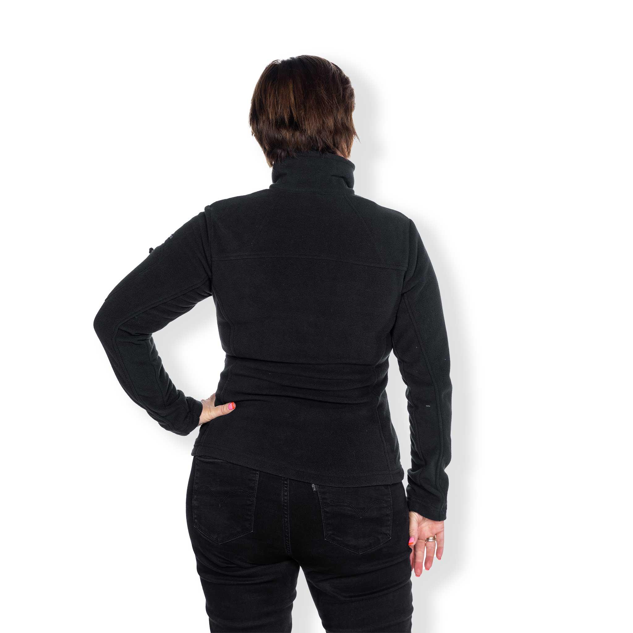 Columbia Sportswear Women's Give And Go Black Fleece Jacket - Image 6