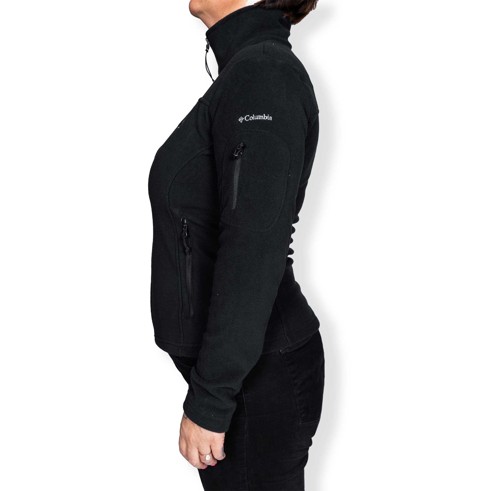 Columbia Sportswear Women's Give And Go Black Fleece Jacket - Image 7