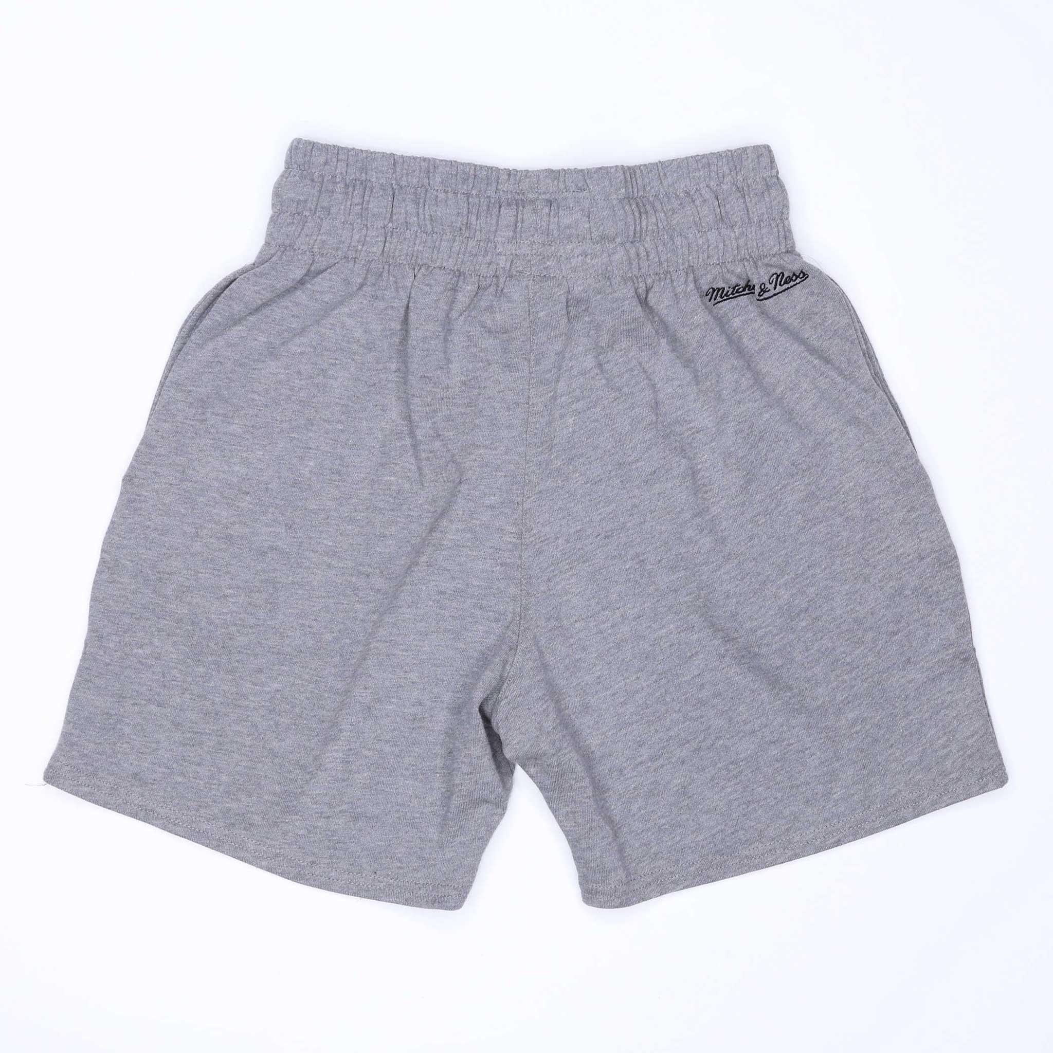 Mitchell & Ness Women’s Gray Logo Gym Shorts - Image 4