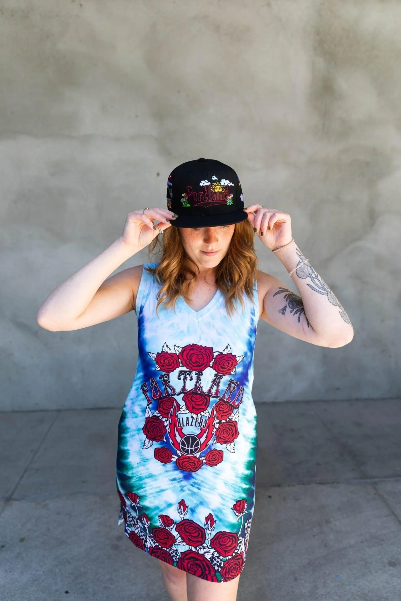 Mitchell & Ness Women's Psychedelic Tank Dress - Image 3