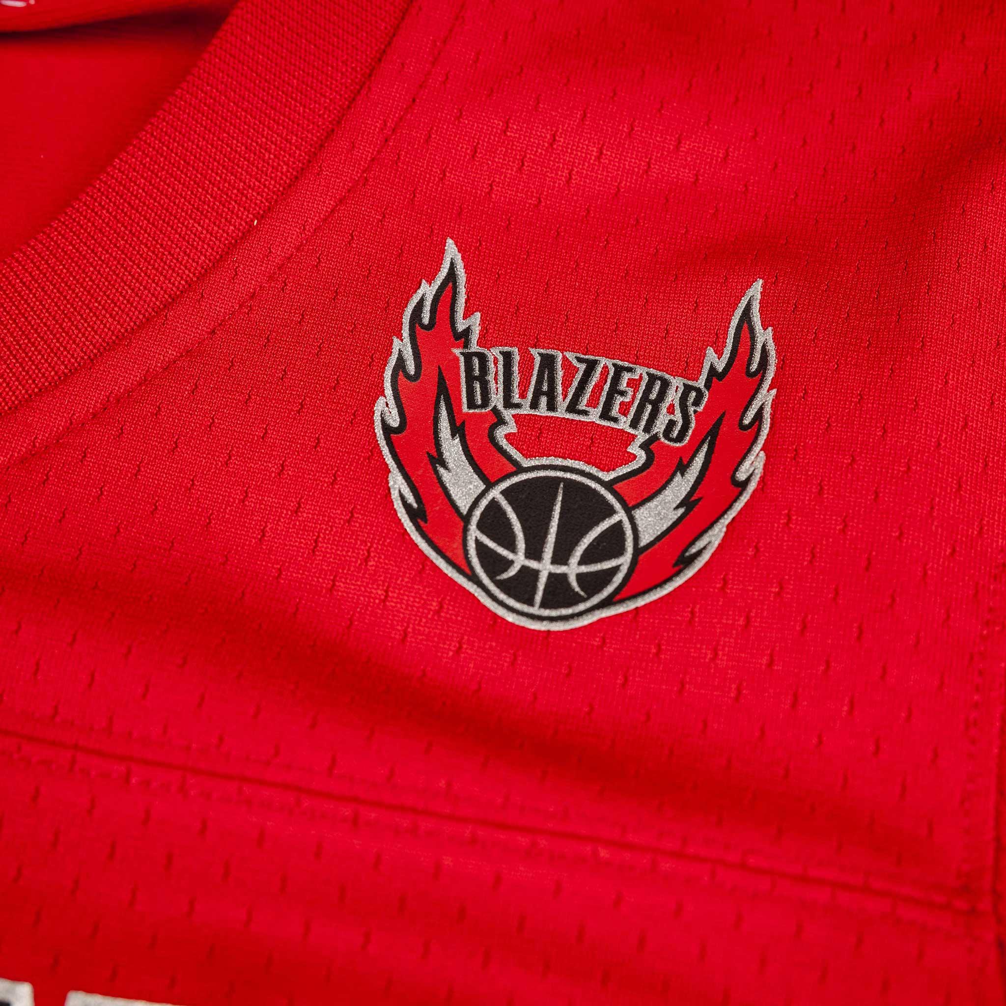 Mitchell & Ness Women's Red Retro Drexler Tee - Image 5