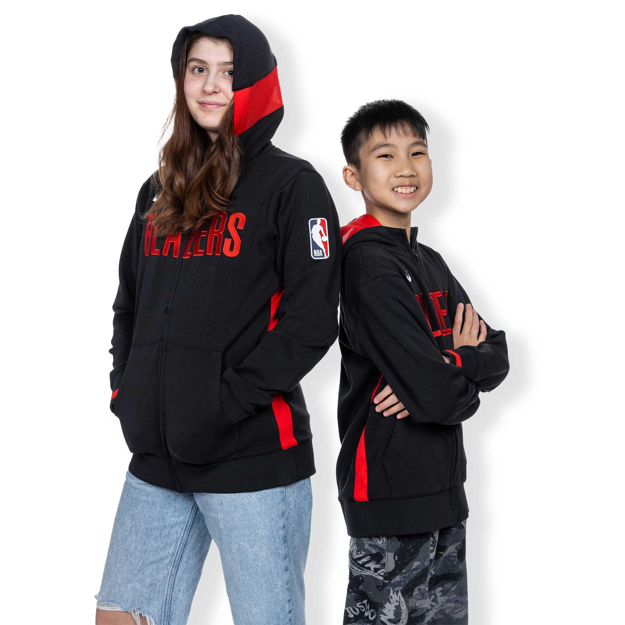 Nike Youth Dri-FIT Showtime Black Hoodie Jacket - Image 4