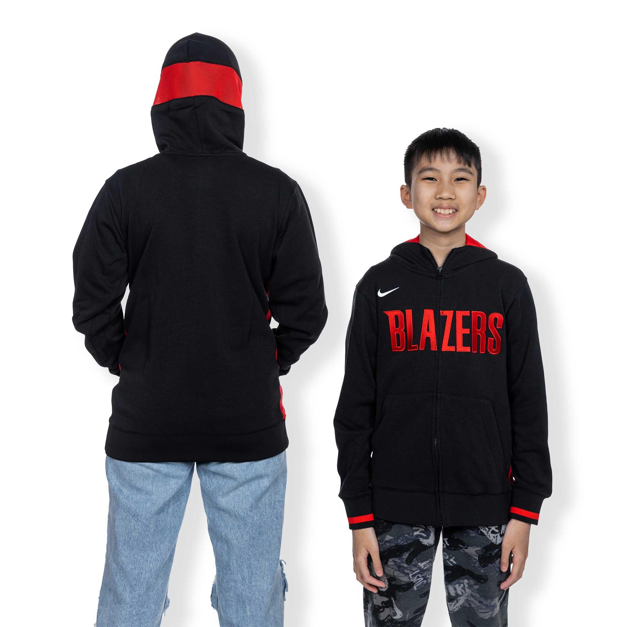 Nike Youth Dri-FIT Showtime Black Hoodie Jacket - Image 5