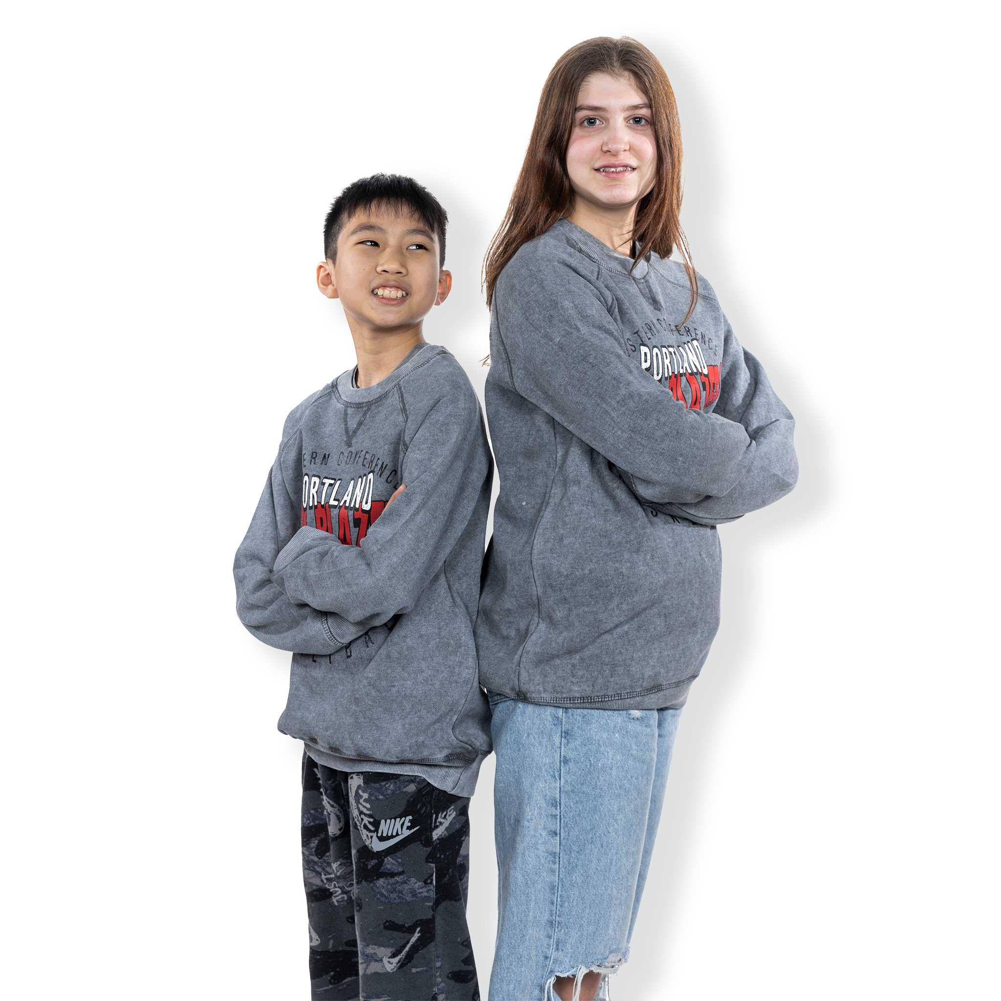 Youth The Storm Gray Fleece - Image 6