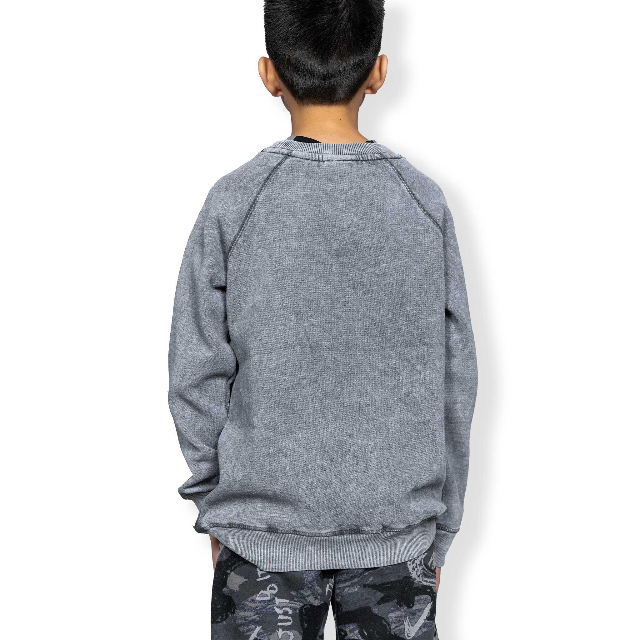 Youth The Storm Gray Fleece - Image 9